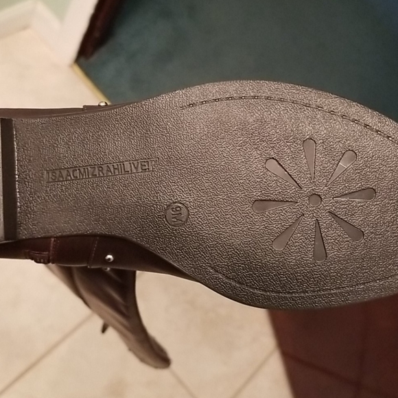 Isaac Mizrahi Live! Studded Riding Boot. - Picture 5 of 9